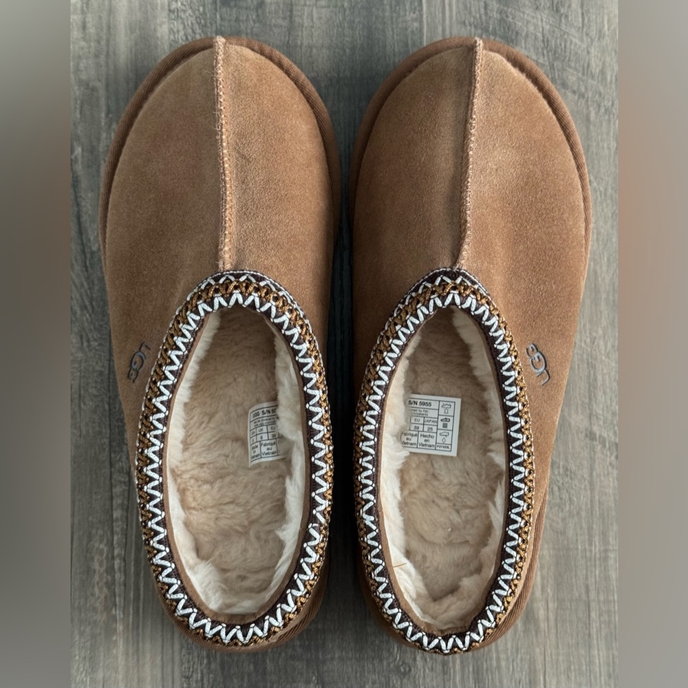 Ugg Tasman Slippers Chestnut Size 8 Brand New! - Picture 8 of 16